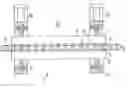 Fig. 01 - Lubricating device for lubricating migrating points like those on a conveyor belt
