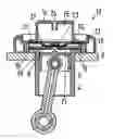 Fig. 01 - Cylinder head arrangement for a piston compressor