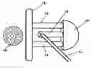 Fig. 01 - Frame design putter head with rear mounted shaft