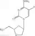 Fig. 14 - Antiviral activity and resolution of 2-hydroxymethyl-5-(5-fluorocytosin-1-yl)-1,3-oxathiolane