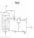 Fig. 03 - Process for the production in continuous of hydrocarbons from synthesis gas in slurry reactors and for the separation of the liquid phase produced from the solid phase