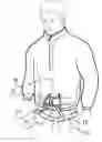 Fig. 01 - Garment with opening for harness