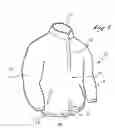 Fig. 02 - Garment with opening for harness