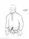 Fig. 03 - Garment with opening for harness