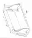 Fig. 06 - Device for cutting vegetables into ribbons or into strips including housing therefor