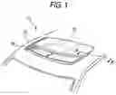 Fig. 02 - Roof lining extremity fixing structure