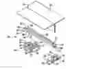 Fig. 01 - Attachment assembly for securing trim material to the padding of a vehicle seat