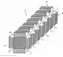 Fig. 01 - Polygonal structure of a linear motor with ring winding