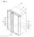 Fig. 03 - Cover panel unit for refrigerator