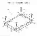 Fig. 02 - Mounting pad for disk drive