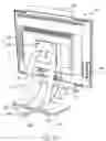 Fig. 11 - Display device having pagewidth printhead adjacent lower edge of housing