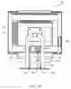 Fig. 16 - Display device having pagewidth printhead adjacent lower edge of housing