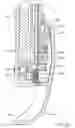 Fig. 26 - Display device having pagewidth printhead adjacent lower edge of housing