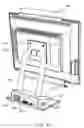 Fig. 31 - Display device having pagewidth printhead adjacent lower edge of housing
