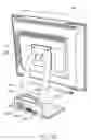 Fig. 33 - Display device having pagewidth printhead adjacent lower edge of housing
