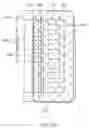 Fig. 43 - Display device having pagewidth printhead adjacent lower edge of housing