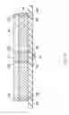 Fig. 12 - Method of manufacturing display unit wherein sealing material is extruded from a seam portion between plurality of device substrates