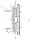 Fig. 13 - Method of manufacturing display unit wherein sealing material is extruded from a seam portion between plurality of device substrates
