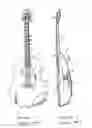 Fig. 02 - Ergonomic stringed instrument and ergonomic roundback guitar