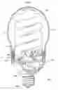 Fig. 09 - Compact self-ballasted fluorescent lamp resistant to heat deformation