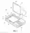 Fig. 02 - Memory card reader with a chamber for receiving memory card(s)