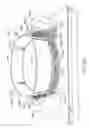 Fig. 197 - Inkjet printer with low nozzle to chamber cross-section ratio