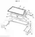 Fig. 04 - Wood burning stove having pivoting baffle and method