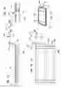 Fig. 09 - Wood burning stove having pivoting baffle and method