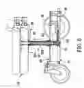 Fig. 08 - Electrical wheelchair with an electrical height adjustable seat