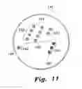 Fig. 13 - Device for displaying time in selectable display patterns