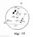 Fig. 15 - Device for displaying time in selectable display patterns