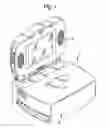 Fig. 02 - Detachable display unit for portable video player device
