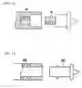 Fig. 08 - Structure for coupling a coating film transfer tool with stationery