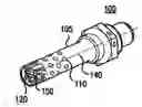 Fig. 01 - Sensor arrangement having an air inflow pattern for preventing direct debris impact
