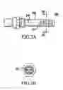 Fig. 04 - Sensor arrangement having an air inflow pattern for preventing direct debris impact