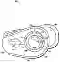 Fig. 01 - Ear warming article including electronic device and easily interchangeable advertising areas