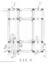 Fig. 04 - Seismic isolation bearing assembly with a frame unit for supporting a machine body thereon
