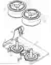 Fig. 01 - Ribbon takeup device and printer with ribbon takeup device