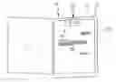 Fig. 01 - Adhesive fastener assembly for removably mounting papers and method
