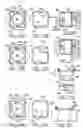 Fig. 33 - Locking nut, bolt and clip systems and assemblies