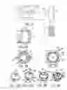 Fig. 35 - Locking nut, bolt and clip systems and assemblies