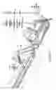 Fig. 03 - Grapple and boom assemblies with compact roller arm power tilt mechanisms