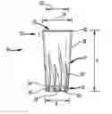 Fig. 01 - Injection blow-molded disposable tumbler and method of making same