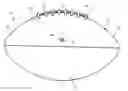 Fig. 01 - Game ball lacing