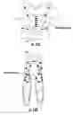 Fig. 13 - Magnetic therapy clothing articles and complex magnetic unit for use therewith