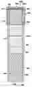 Fig. 01 - Modular imbibition rate reducer for use with implantable osmotic pump