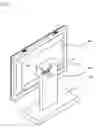 Fig. 07 - Hinge structure for flat visual display device