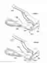 Fig. 22 - Latch mechanism for pivoting handle assembly of a power tool