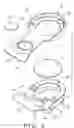 Fig. 05 - Shoe sole having heel cushioning device