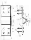 Fig. 03 - Bracket and pole assembly
